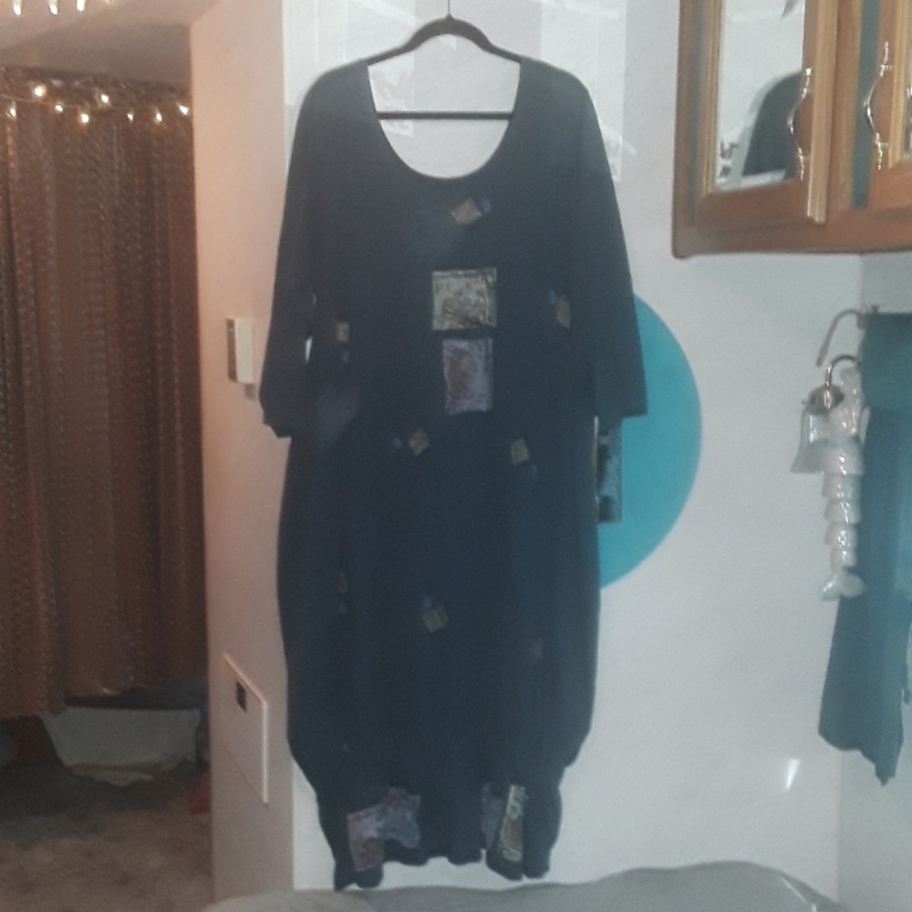 L/S 100% cotton Dress